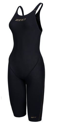 FINA Approved Women's Swim Kneeskin - MF-X Performance Gold