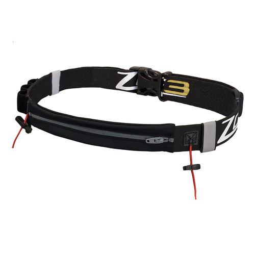 Endurance Number Belt with Lycra Fuel Pouch and Energy Gel Storage