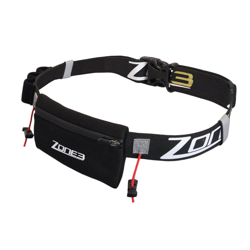 Endurance Number Belt with Neoprene Fuel Pouch and Energy Gel Storage
